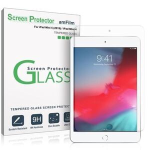 Brand New amFilm iPad Mini 4 Screen Protector Tempered Glass